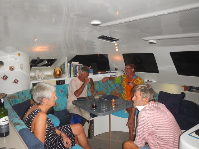 023. Op gastboot Evia Blue