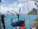 Helder blauw water