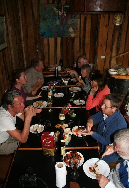 Bbq op de club