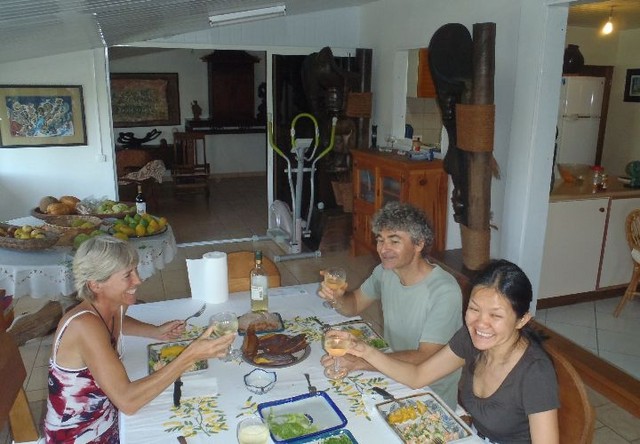 009. Lunch bij Lidy en Bernard