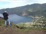 Bahia Cumberland, een krater