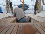 Poetsbeurt op zee