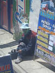 113. Schoenenpoetser in La Paz