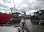 065. Vertrek uit South Dock Marina Londen
