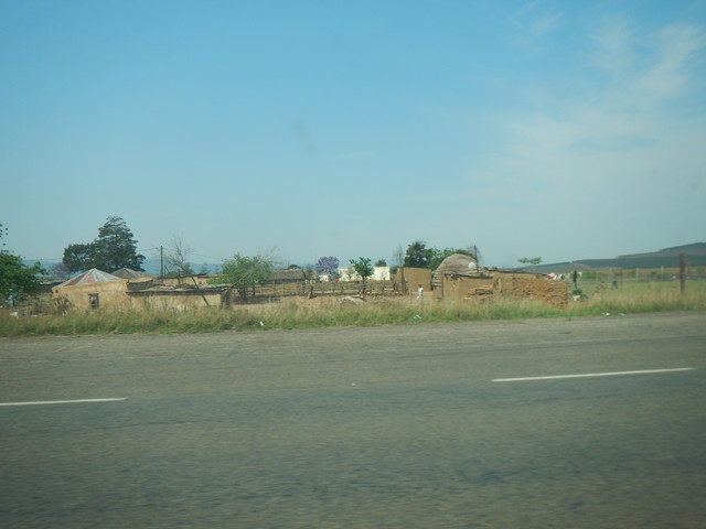 065. Zulu dorpjes